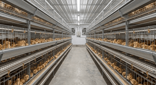 Система клеток ремонтного молодняка родительского стада бройлеров Gartech GE Ultima Breeder Pullet — фото 1
